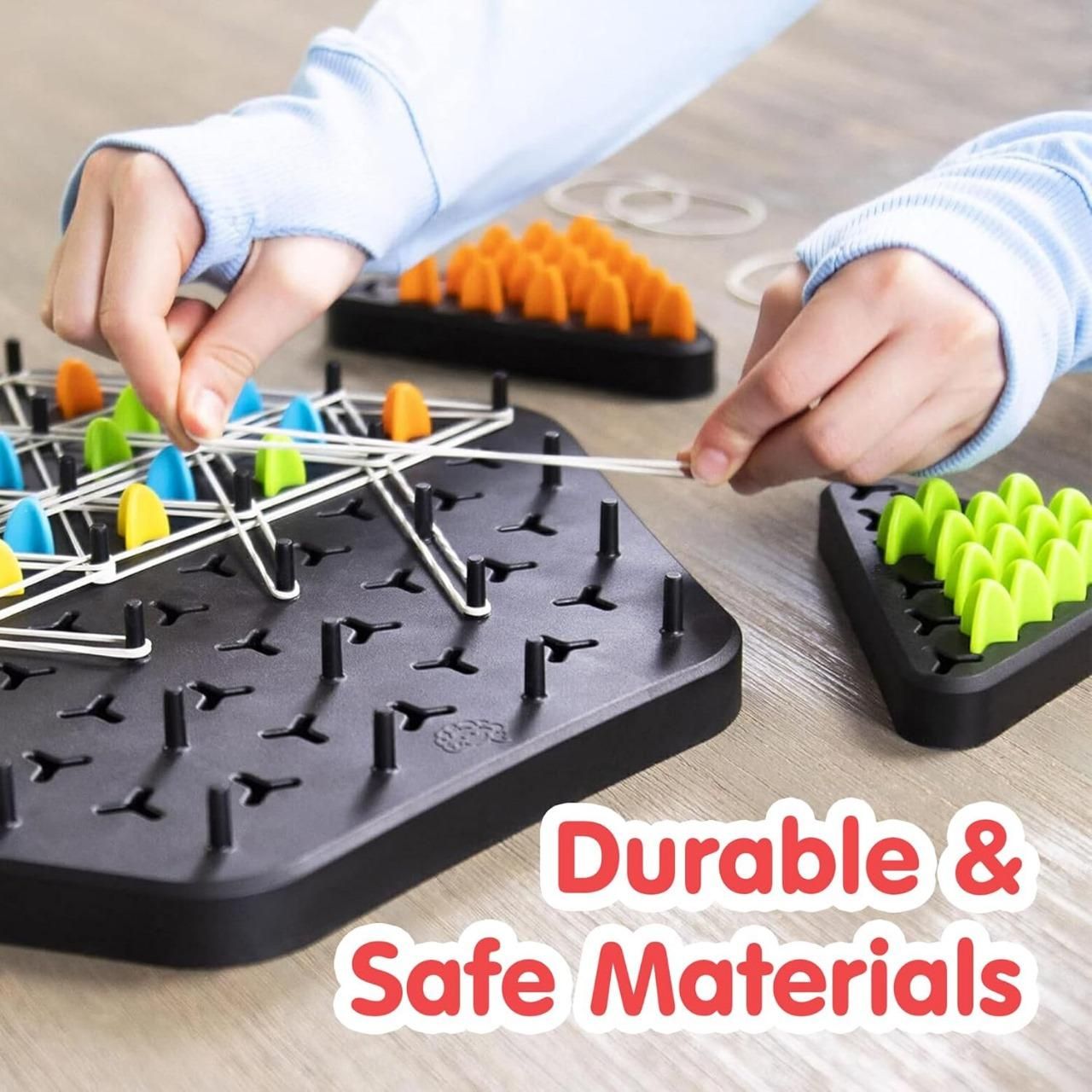 Chain Triangle Chess Game – Brain Development Puzzle for Kids & Toddlers
