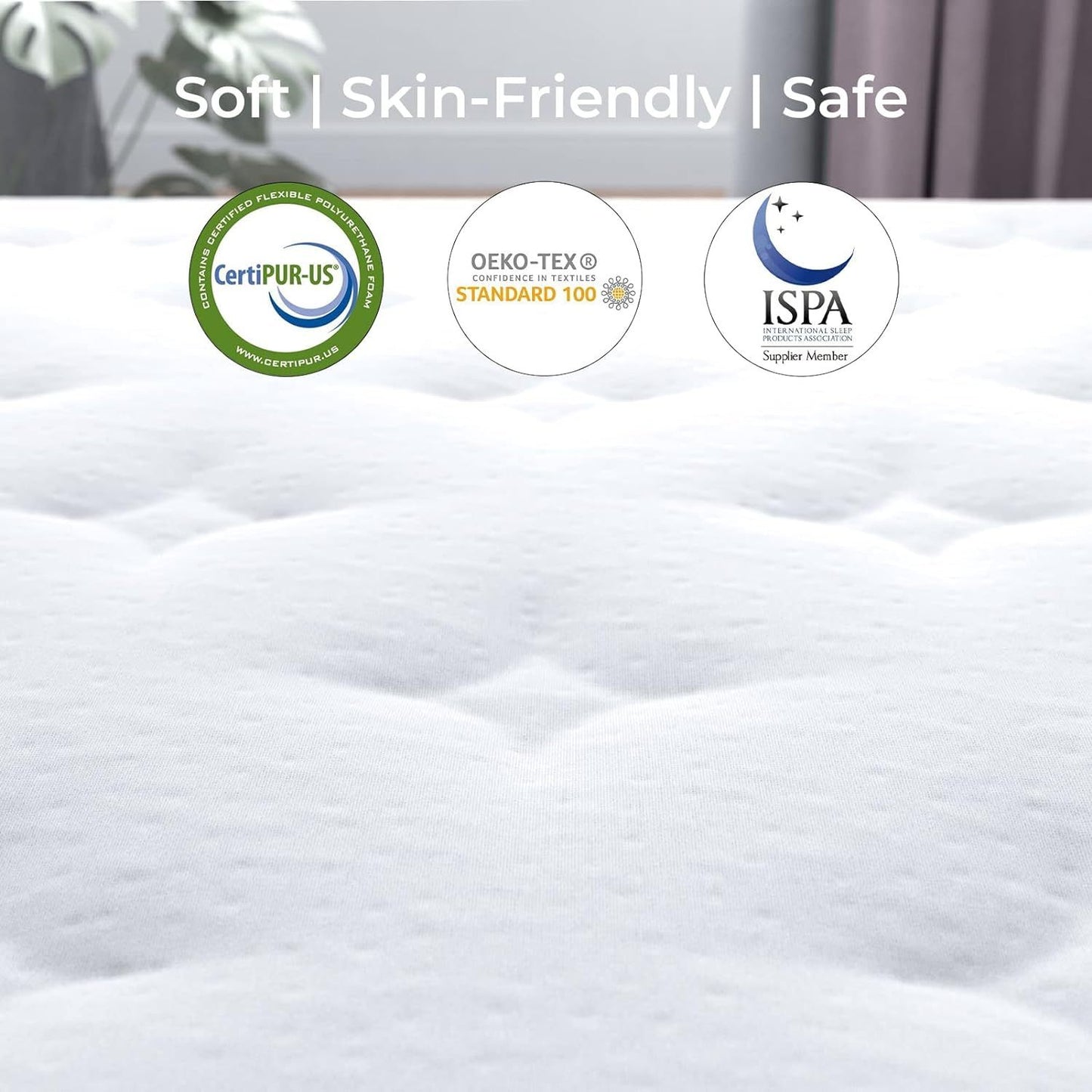 Full Mattress, 12 Inch Hybrid Full Mattress, Full Size Mattress In A Box, Plush Foam Mattress With Individually Pocketed Coils, Motion Isolation For Pressure Relief, Medium Soft